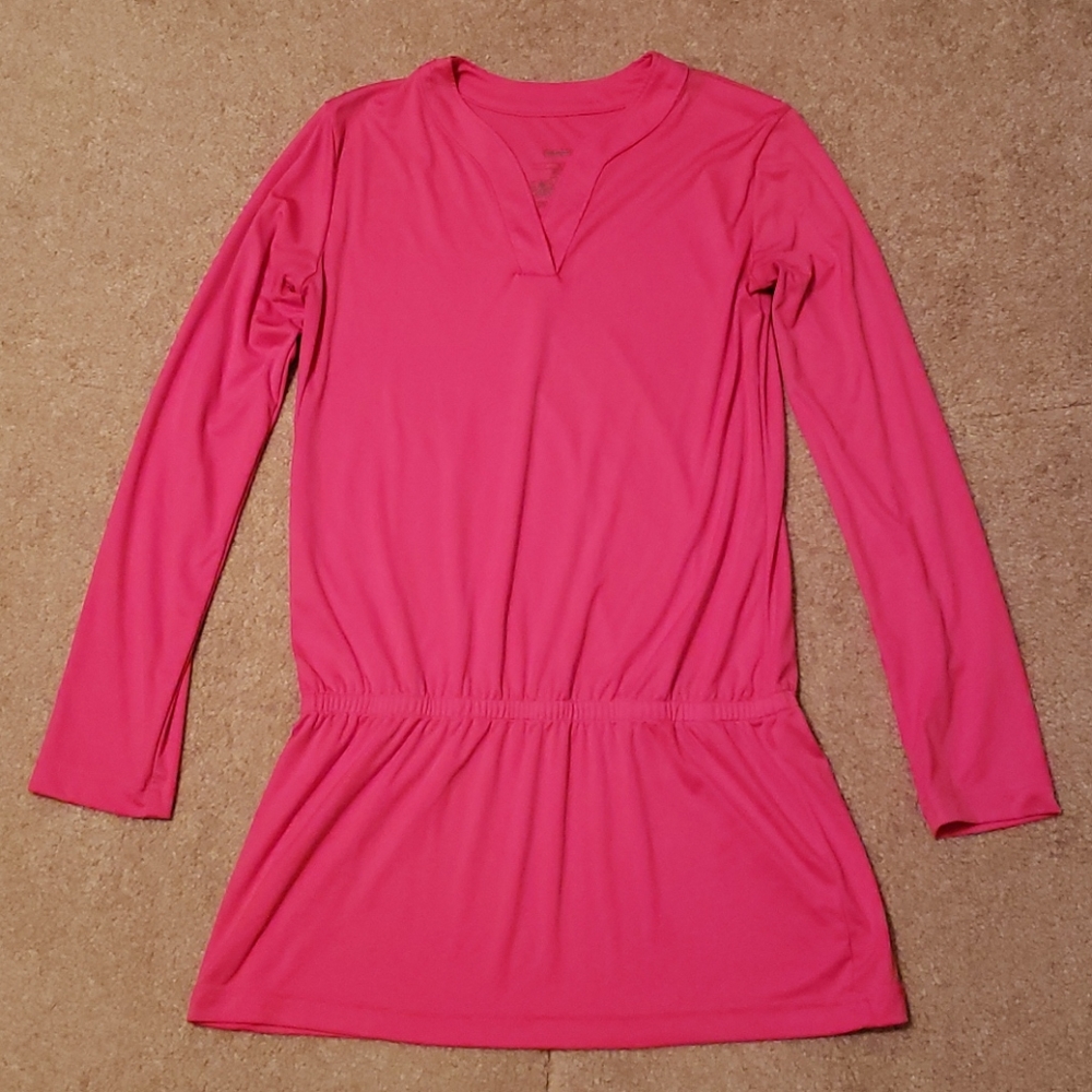 Patagonia Girl's Long Sleeve Pink Shirt